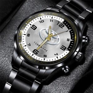 Toyota Cars Black Stainless Steel Watch 2024 BW2052