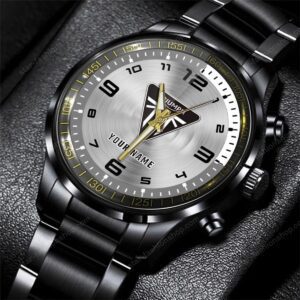 Triumph Motorcycles Cars Black Stainless Steel Watch 2024 BW2050
