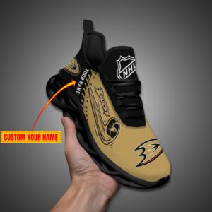 Anaheim Ducks NHL 2024 Max Soul Shoes Custom Name Gift For Fans MSW1219