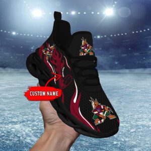 Arizona Coyotes NHL 2024 Personalized Max Soul Shoes Collection MSW1004
