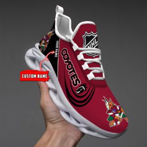Arizona Coyotes NHL 2024 Personalized Max Soul Shoes Collection MSW1030