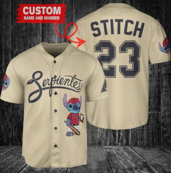 Arizona Diamondbacks Custom MLB Stitch Baseball Jersey BTL1164