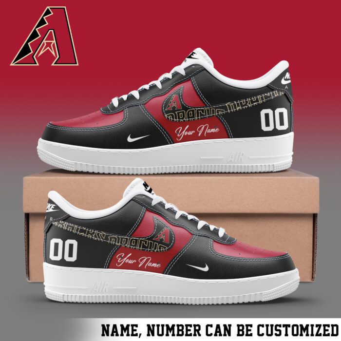 Arizona Diamondbacks MLB Personalized AF1 Shoes AFS1095