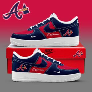 Atlanta Braves MLB Air Force Sneakers AF1 Limited Shoes AFS1133