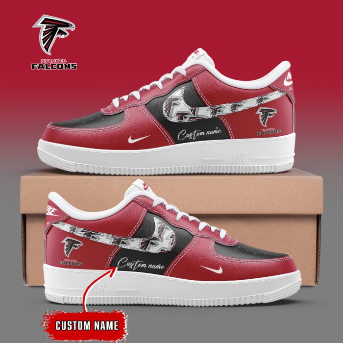 Atlanta Falcons NFL Personalized Air Force 1 Sneakers AFS1146