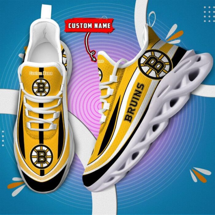 Boston Bruins NHL Clunky Max Soul Shoes MSW1282