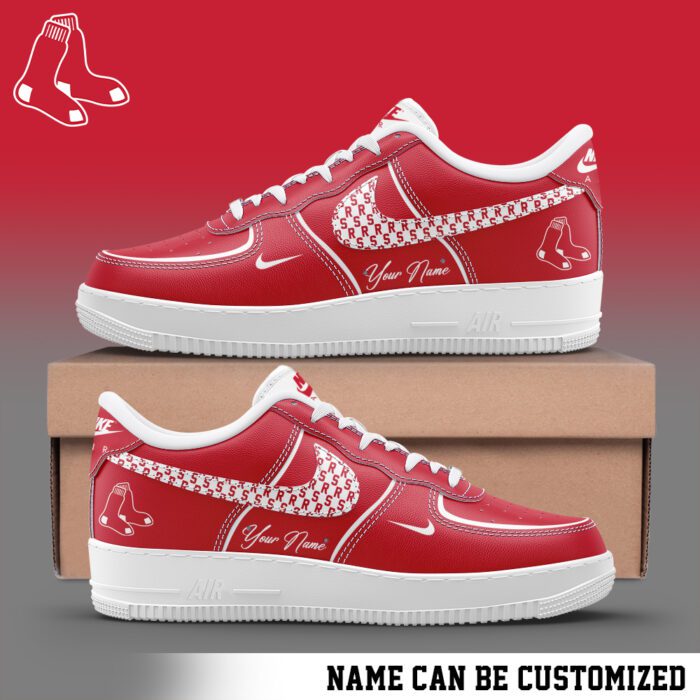 Boston Red Sox Air Force 1 Low MLB Sneakers AFS1068