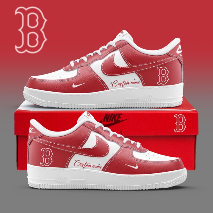 Boston Red Sox MLB Air Force Sneakers AF1 Limited Shoes AFS1132