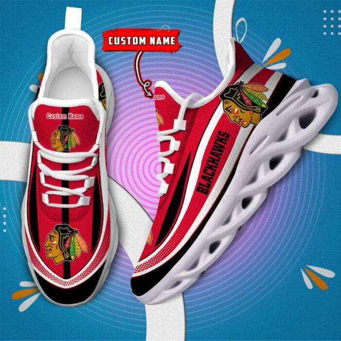 Chicago Blackhawks NHL Clunky Max Soul Shoes MSW1283