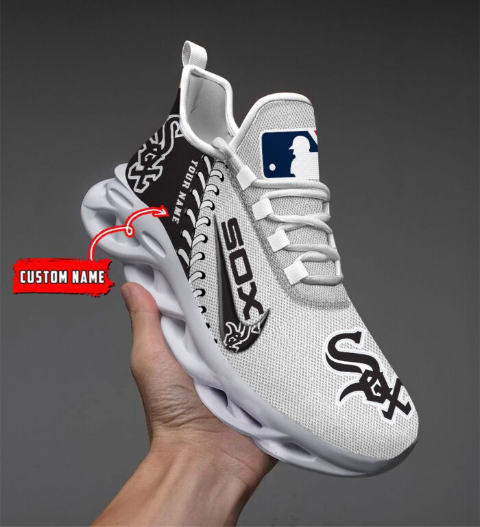Chicago White Sox MLB Max Soul Shoes Custom Name Gift For Fans MSW1160