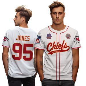 Chris Jones 95 Chiefs Super Bowl LVIII 2024 Champion Classic Unisex T-Shirt