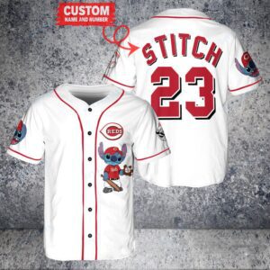 Cincinnati Reds Custom MLB Stitch Baseball Jersey BTL1180