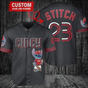 Cincinnati Reds Custom MLB Stitch Baseball Jersey BTL1181