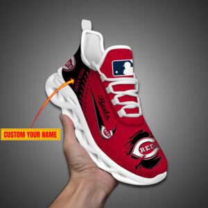 Cincinnati Reds MLB Personalized Max Soul Shoes MSW1191