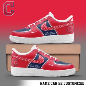 Cleveland Guardians Air Force 1 Low MLB Sneakers AFS1072