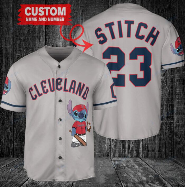 Cleveland Guardians Custom MLB Stitch Baseball Jersey BTL1185