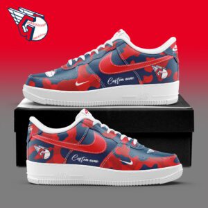 Cleveland Guardians MLB Camo Personalized AF1 Shoes AFS1241