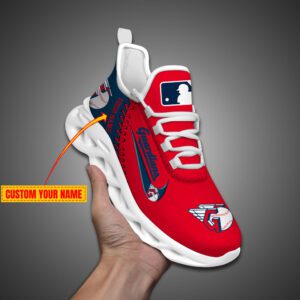 Cleveland Guardians MLB Max Soul Shoes Custom Name Gift For Fans MSW1158