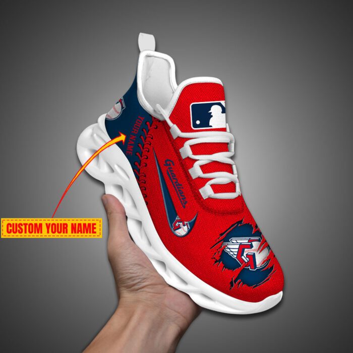 Cleveland Guardians MLB Personalized Max Soul Shoes MSW1188