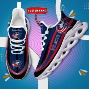 Columbus Blue Jackets NHL Clunky Max Soul Shoes MSW1286