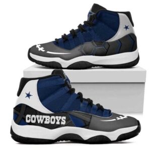 Dallas Cowboys NFL 3D Air Jordan 11 Sneaker JD110374