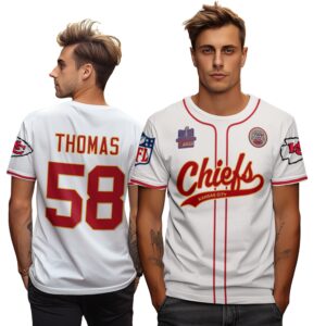 Derrick Thomas 58 Chiefs Super Bowl LVIII 2024 Champion Classic Unisex T-Shirt