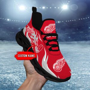 Detroit Red Wings NHL 2024 Personalized Max Soul Shoes Collection MSW1007