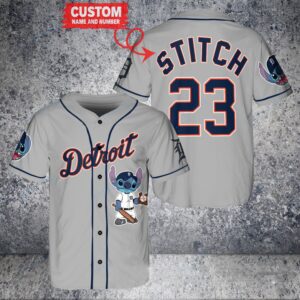 Detroit Tiger Custom MLB Stitch Baseball Jersey BTL1190