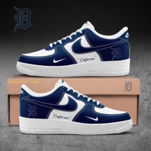 Detroit Tiger MLB Air Force Sneakers AF1 Limited Shoes AFS1131