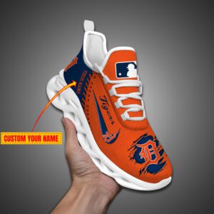 Detroit Tiger MLB Personalized Max Soul Shoes MSW1194