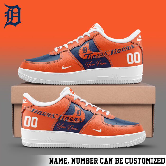 Detroit Tigers MLB Personalized AF1 Shoes AFS1103