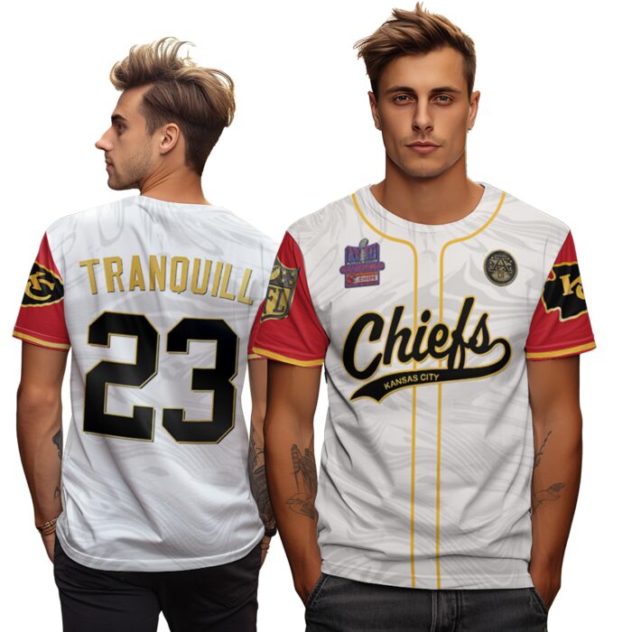 Drue Tranquill 23 Kansas City Chiefs Super Bowl Champion Color Unisex T-Shirt