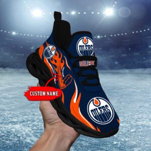 Edmonton Oilers NHL 2024 Personalized Max Soul Shoes Collection MSW1012
