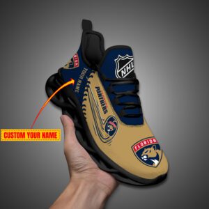 Florida Panthers NHL 2024 Max Soul Shoes Custom Name Gift For Fans MSW1230