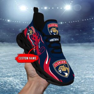 Florida Panthers NHL 2024 Personalized Max Soul Shoes Collection MSW1011