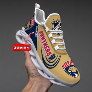 Florida Panthers NHL 2024 Personalized Max Soul Shoes Collection MSW1039