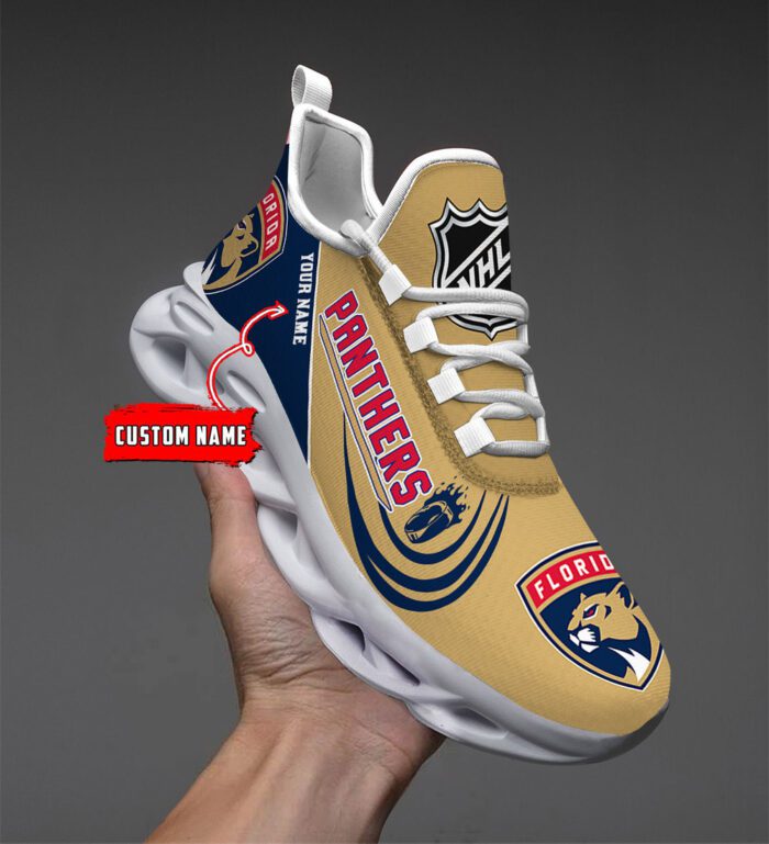 Florida Panthers NHL 2024 Personalized Max Soul Shoes Collection MSW1039