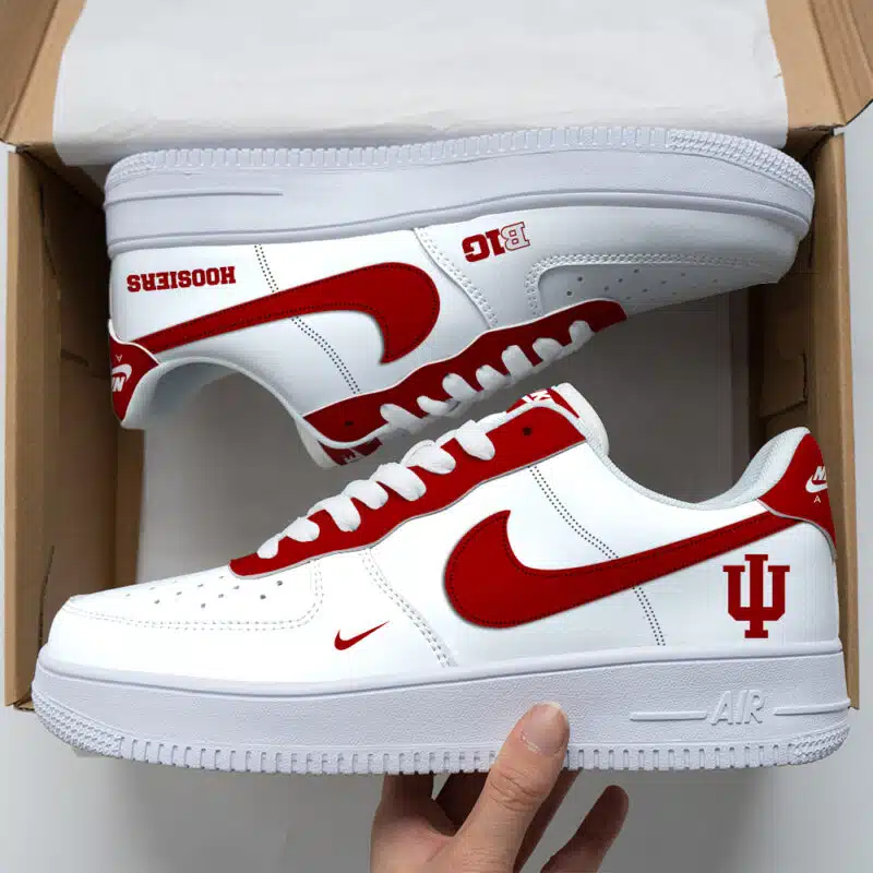 Indiana Hoosiers NCAA Air Force Sneakers AF1 Limited Shoes AFS1005