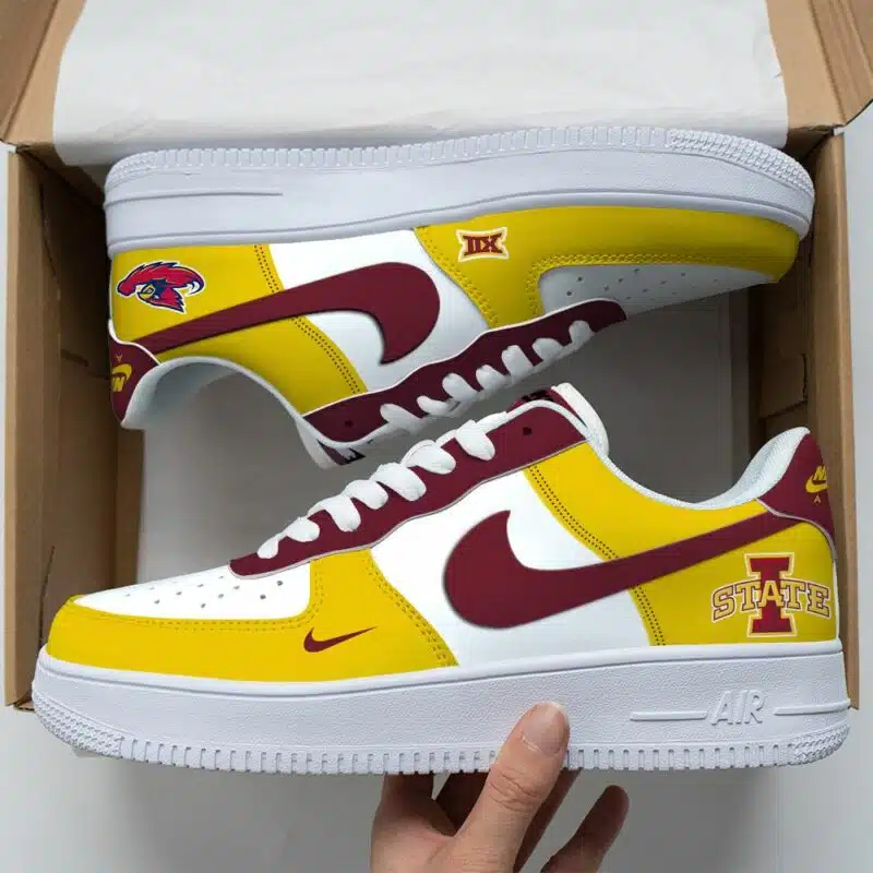 Iowa State Cyclones NCAA Air Force Sneakers AF1 Limited Shoes AFS1002