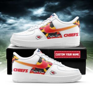 Kansas City Chiefs NFL Air Force 1 Sneakers AF1 Trending Shoes For Fans AFS1193
