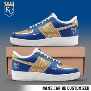 Kansas City Royals Air Force 1 Low MLB Sneakers AFS1076