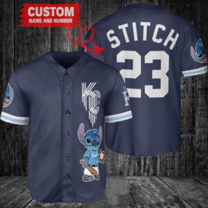 Kansas City Royals Custom MLB Stitch Baseball Jersey BTL1194