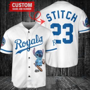 Kansas City Royals Custom MLB Stitch Baseball Jersey BTL1196