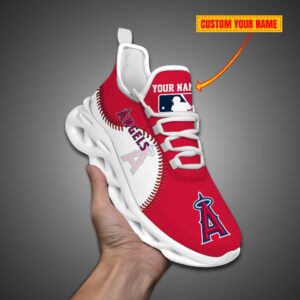 Los Angeles Angels Mix Jerseys MLB 2024 Personalized Max Soul Shoes MSW1107