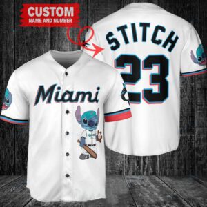 Miami Marlins Custom MLB Stitch Baseball Jersey BTL1200