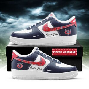 Minnesota Twins MLB AF1 Sneakers Custom Name for Fans AFS1215
