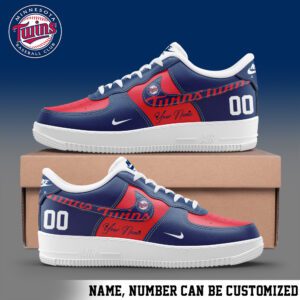 Minnesota Twins MLB Personalized AF1 Shoes AFS1111