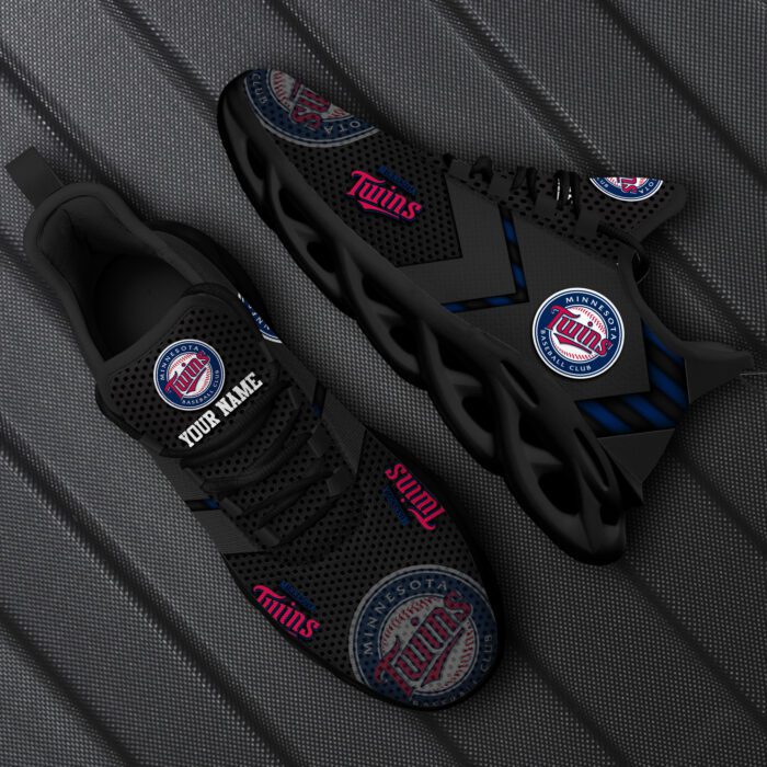 Minnesota Twins Personalized MLB Max Soul Shoes MSW1143