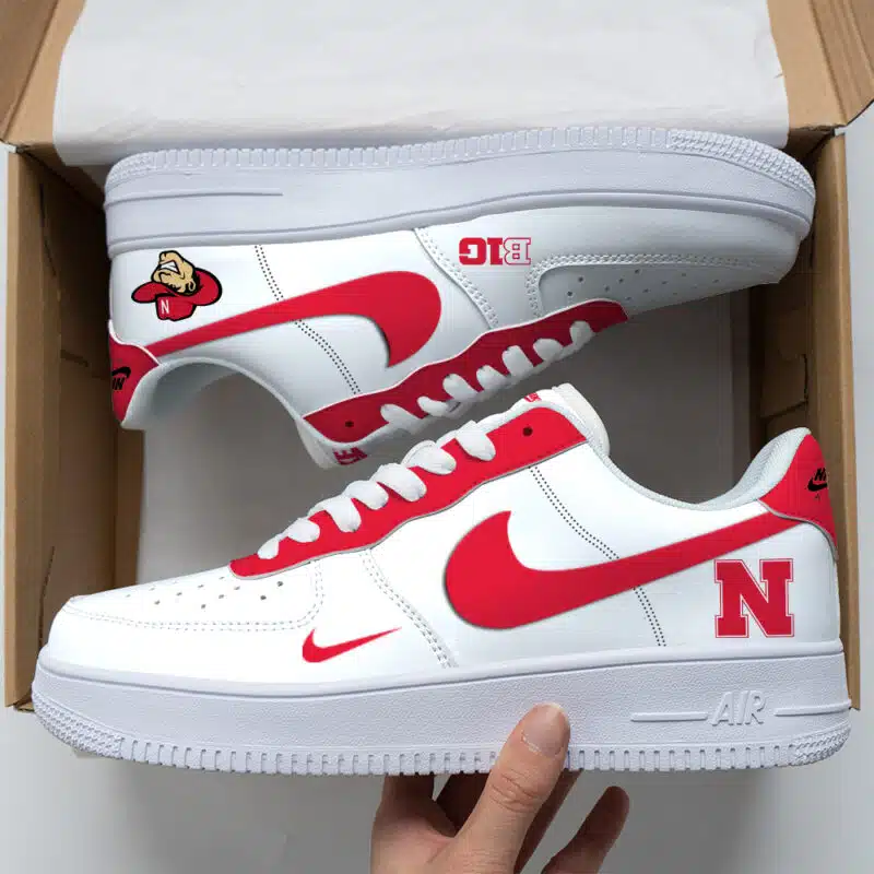 Nebraska Cornhuskers NCAA Air Force Sneakers AF1 Limited Shoes AFS1015