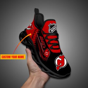 New Jersey Devils NHL 2024 Max Soul Shoes Custom Name Gift For Fans MSW1236